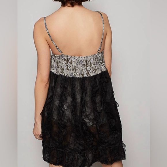 POL NEW Luna Whisper Contrast Baby Doll Top NWOT - Picture 2 of 4